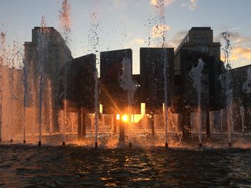 Brunnen auf dem Strausberger Platz